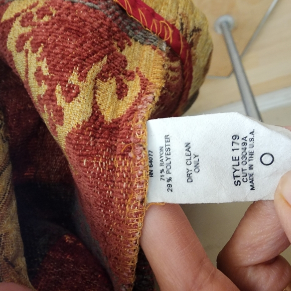 Floral Patterned Women's Coat - Picture 2 of 4